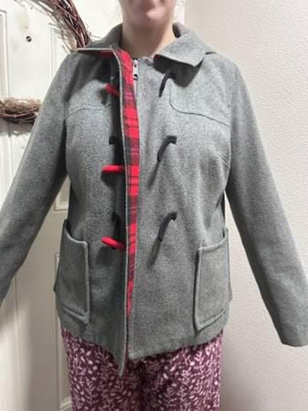 Vintage Womens Old Navy Wool blend Coat Size large